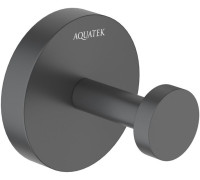 Крючок Aquanet Бетта матовый черный AQ4601MB