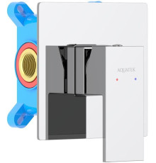 Смеситель для душа Aquanet Libra встраиваемый 1 режим комплект AQ1666CR