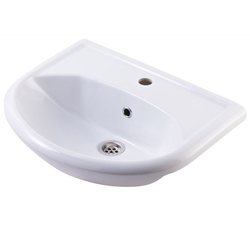 Раковина Rosa Уют 560х445х195 мм с отверстием под смеситель 12091