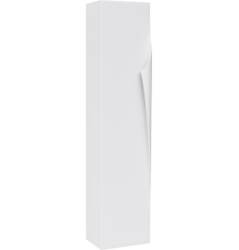 Пенал подвесной Clarberg Papyrus 350х220х1330 мм белый матовый PAP0535