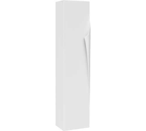 Пенал подвесной Clarberg Papyrus 350х220х1330 мм белый матовый PAP0535