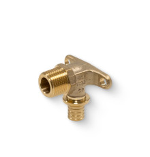 Водорозетка надвижная REHAU RAUTITAN MX 16x1/2 НР латунь 11097211001