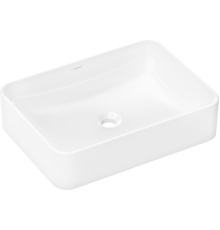 Раковина-чаша hansgrohe Xuniva Q 550х400х130 мм без отверстия под смеситель и перелива 60168450