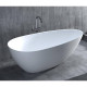 Ванна отдельностоящая Salini Paola Bassa 172х82.7х57.8 см S-Stone белый матовый 101612SM