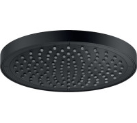 Верхний душ Paffoni 20 см матовый черный AD139/10CBM
