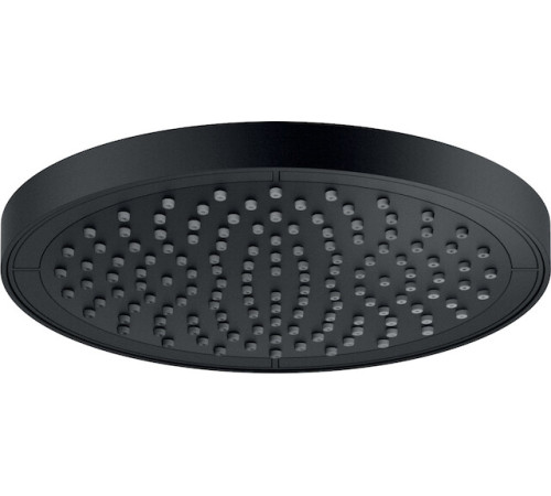 Верхний душ Paffoni 20 см матовый черный AD139/10CBM