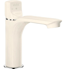 Смеситель для раковины Bravat MYRA 130 без донного клапана бежевый хром 104408986EX