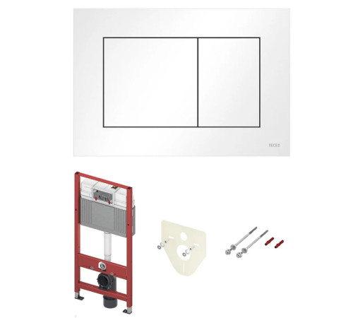 Комплект инсталляции TECE TECEbase 3.0 с панелью TECEnow белый глянцевый N500413