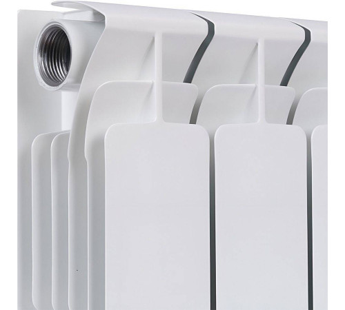 Радиатор биметаллический RIFAR Base 500 6 секций боковое подключение Н11603