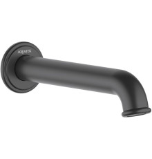 Излив для ванны Aquanet Классик 182 мм матовый черный AQ1541MB