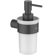 Дозатор для жидкого мыла Aquatek Лира матовый черный AQ4405MB
