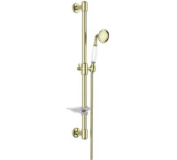Душевой гарнитур Aquanet Классик 1jet 65 см полированное золото AQ2020PG