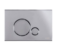 Клавиша смыва Duravit DuraSystem Beta 120 пластик хром глянцевый WD5010021000/WF5120021010