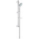 Душевой гарнитур GROHE Euphoria Duo 110 II штанга 600 мм шланг 1500 мм хром 27242001