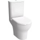 Комплект унитаз безободковый VitrA Zentrum с сиденьем микролифт 9824B003-7207