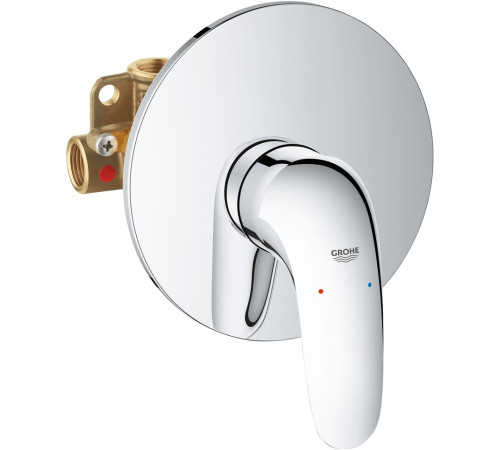 Смеситель для душа GROHE Eurostyle комплект внешняя и встраиваемая части хром 23725003