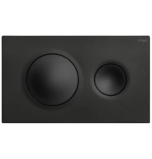 Панель смыва для унитаза Viega Prevista Visign for Style 20 пластик матовый черный 796389