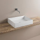 Раковина накладная Artceram Scalino 38x55 см белый SCL002 01 00