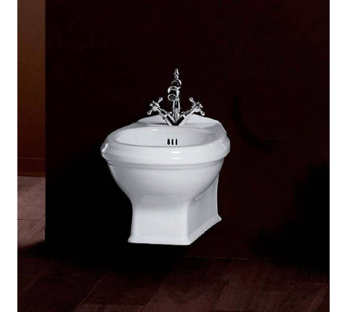 Биде подвесное Simas Arcade 37х53 см 1 отверстие белое AR843bi