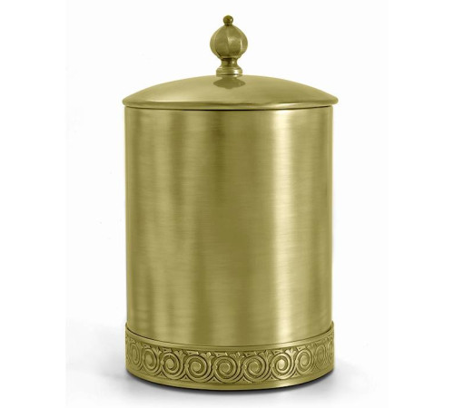 Ведро с крышкой 3SC Bally ручка Zar Matt Satin Brass FSC65/02LX