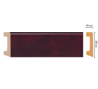 Плинтус напольный Decomaster D234-62 58х16х2400 мм D234-62