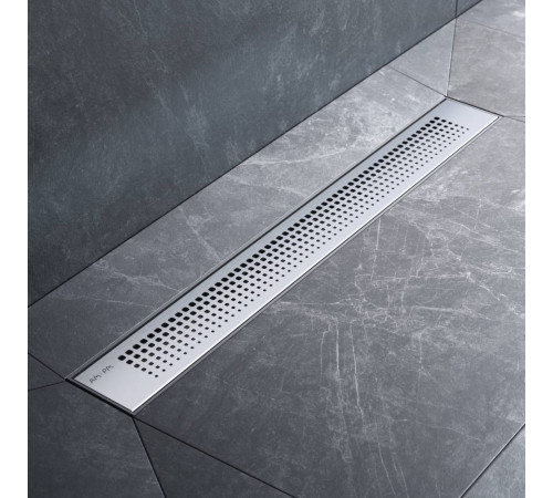 Трап для душа линейный AM.PM PrimeFlow универсальный затвор Cut Gradient 60 см W02SC-P11-060-01SB