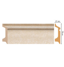 Плинтус напольный DECOMASTER D122-18D ДМ 78х21х2400 мм D122-18D ДМ