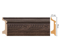Плинтус напольный Decomaster D122-81 78x21x2400 мм D122-81