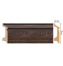 Плинтус напольный Decomaster D122-81 78x21x2400 мм D122-81
