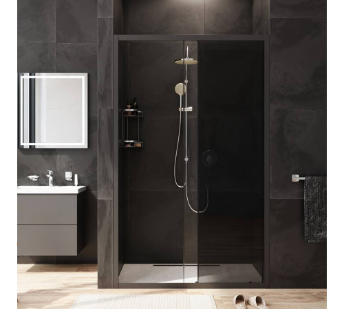 Дверь душевая в нишу AM.PM Gem 120x195 см раздвижная W90G-120-1-195BG