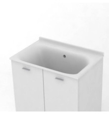 Раковина Kerasan Aquadom 75х50 см без отверстия белый 029301.0