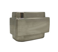 Крышка декоративная SR Rubinetterie для узлов 50 мм Free Style матовый никель 0713-0000NS00