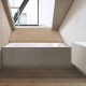Ванна Bette Loft 180х80х42 см встраиваемая с шумоизоляцией белая 3172-000