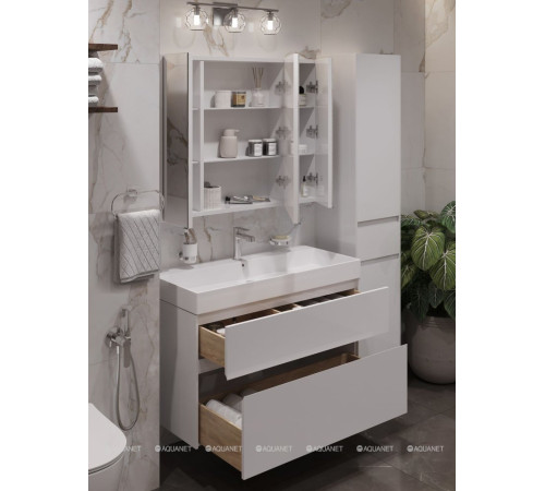 Зеркало Aquanet Латина 100 белый 00179636