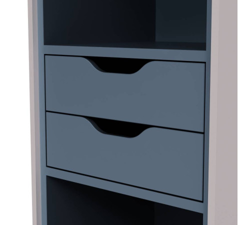 Шкаф-пенал подвесной AM.PM Inspire V2.0 40 см серый матовый M50ACHX0406EGM