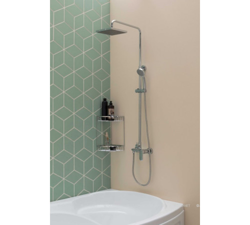 Душевая стойка со смесителем без излива Bravat Opal F9125183CP-A-RUS