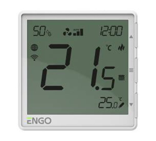 Терморегулятор Varmann EFAN-230W Wi-Fi для внутрипольных конвекторов белый EFAN-230W