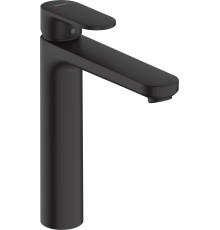 Смеситель для раковины Hansgrohe Vernis Blend 190 без донного клапана матовый черный 71582670
