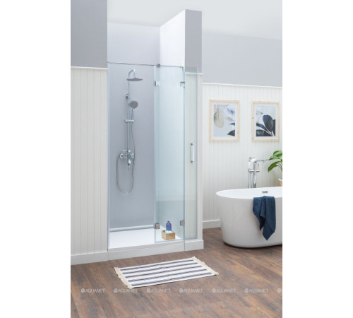 Душевая дверь в нишу Aquanet Beta NWD6221 900х2000 мм левая прозрачное стекло хром 00185945