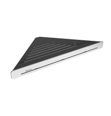 Полка угловая Ravak SLIM C черный/хром X07P576