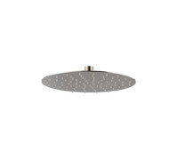 Верхний душ Newform X-STEEL 316 d25 см без кронштейна G1/2 INOX 29392X.50.050