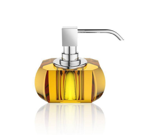 Дозатор для мыла настольный Decor Walther Kristall SSP хрусталь янтарь/хром 0924281