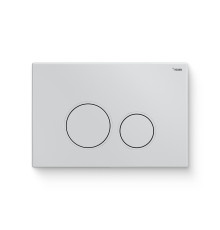 Кнопка смыва REHAU NOVA ORB 001 пластик белый глянцевый 521918