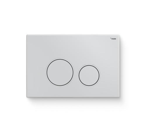 Кнопка смыва REHAU NOVA ORB 001 пластик белый глянцевый 521918