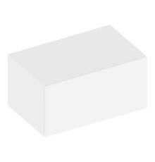 Тумба боковая KEUCO Edition 90 800х484х400 мм структурный лак белый 39026380000
