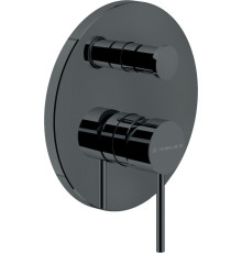 Смеситель для ванны Nobili Velis внешняя часть глянцевый черный VE125100/EFLP