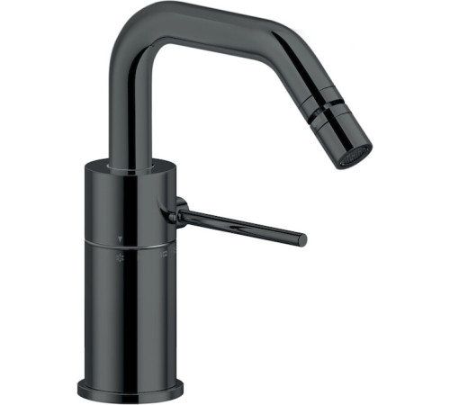 Смеситель для биде Nobili Velis без донного клапана глянцевый черный VE125119/3FLP