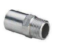 Вставка переходная нержавеющая сталь Viega Sanpress Inox 22x1/2 НР 436735