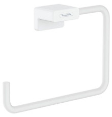 Кольцевой полотенцедержатель Hansgrohe AddStoris матовый белый 41754700