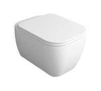 Унитаз подвесной Simas Henges безободковый 38х55 см белый HE18bi